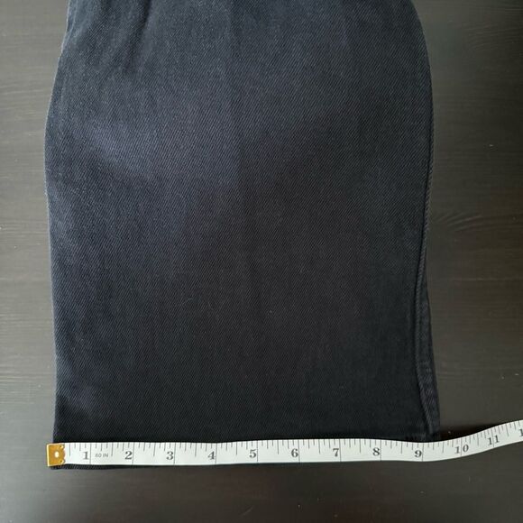 Wilfred Free Aritzia Flared Jeans Womens Sz 2 Black High Rise Denim Trendy - Picture 14 of 14